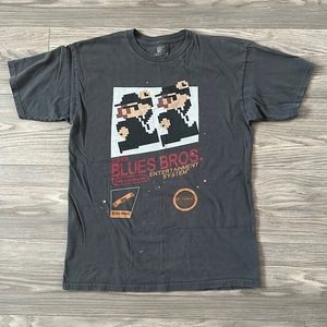 Tee Fury - M - Blues Brothers Super Mario Bro’s Nintendo
